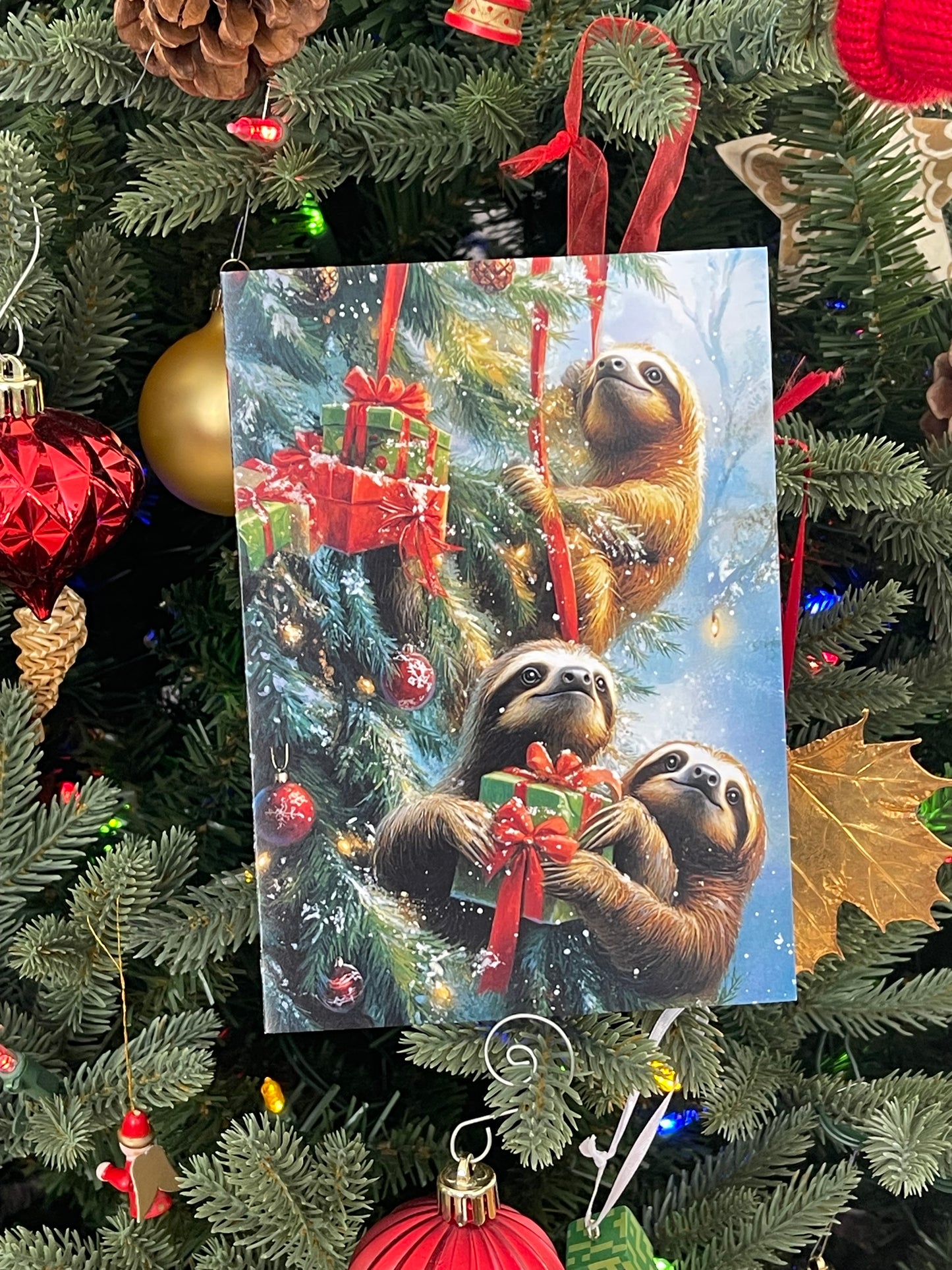 Christmas Sloths - 2