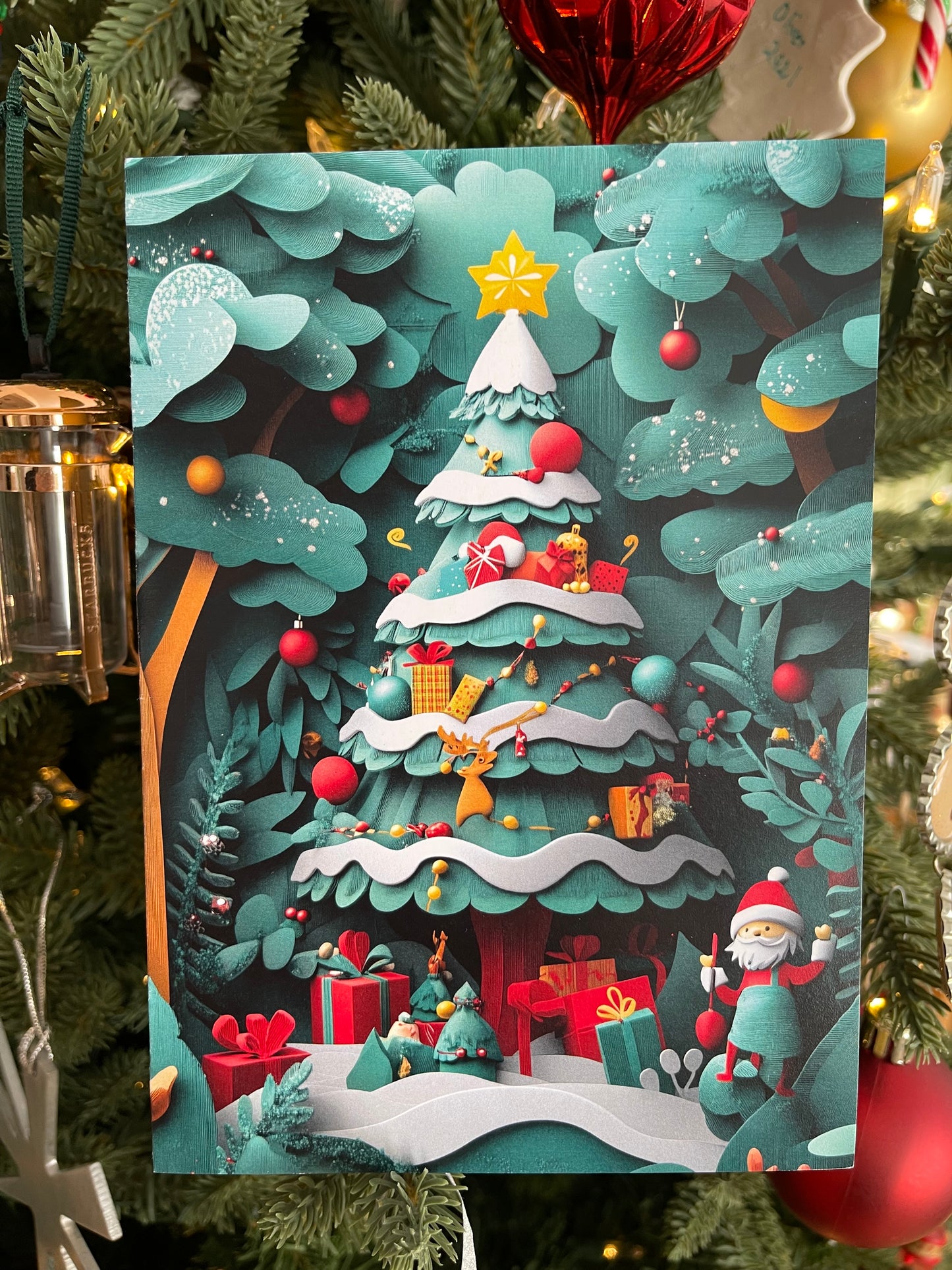 Christmas Tree in the Forest 3D - 6