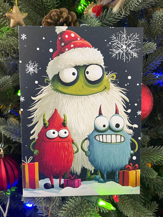 Furry Christmas monster - 2