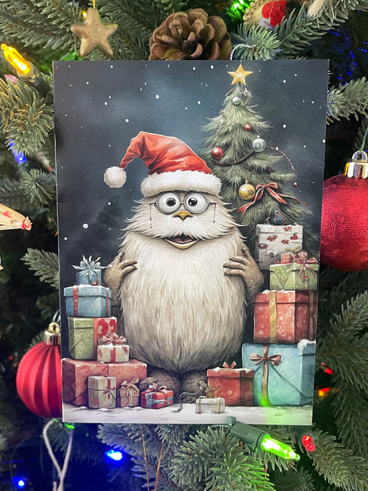 Furry Christmas monster - 4