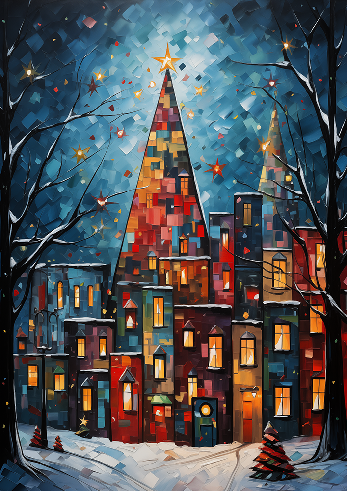 Christmas Cityscape - #2